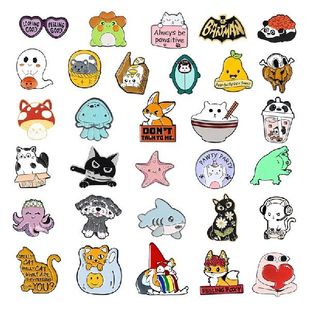 Enamel Backpack PinGs 极速24 Pins Cute Fun Bulk Pack