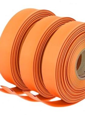 极速橙色热缩管双壁o带胶绝缘套管加厚3倍热收缩管新能源电工套管