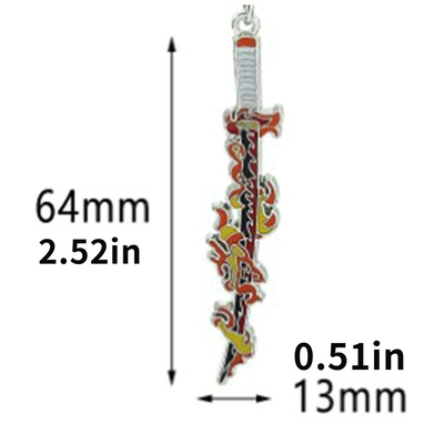 极速1 Pc New Anime Demon Slayer BKimetsu No Yaiba Necklace B