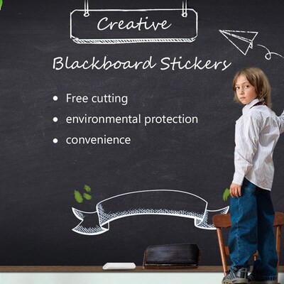 极速Chalk Board Blackboardv ers Contact Paper Chalkboard Wal