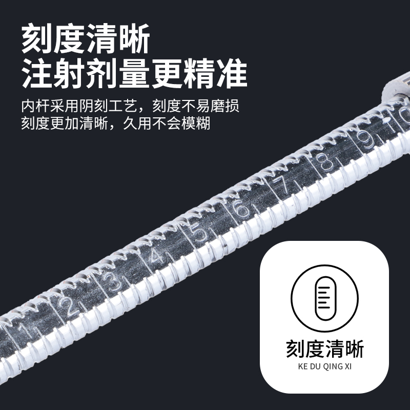 极速不锈钢c金属注射器兽用注射注器猪用打疫苗注射器兽医牛羊注