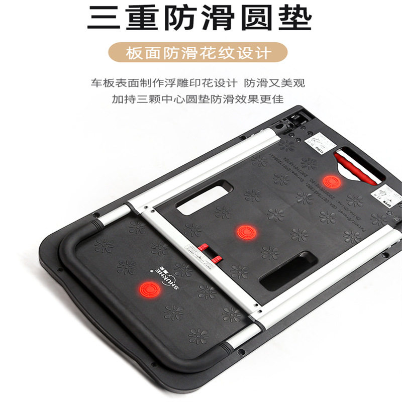 新品厂家销售150KG车载折合平B板车四轮折叠手推车配万向轮静音脚