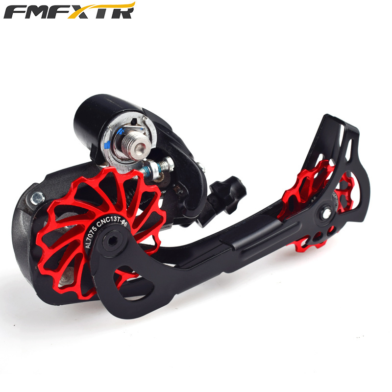 极速新款登山自行车后拨导轮陶瓷轴承培林金属11Qt1t变速器链条指