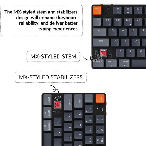 新品Keychron K5 SE D Russia Layout Ultra-SlNim Wireless Mech