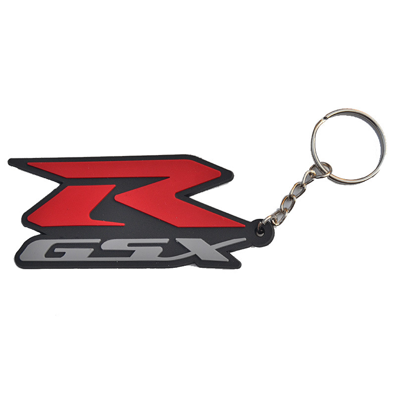 极速适用铃木GSX250RGSXR600/750/1000小R中R大R13W00个性钥匙扣