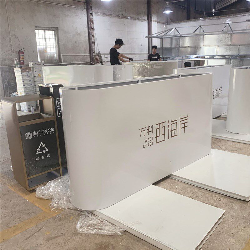 极速户外b椭圆不锈钢花箱组合花架树箱花坛铁艺圆筒花槽市政样品