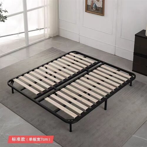 新品钢实木排骨架床架子龙骨架床铺板席梦思支撑架1Q.8米1.5可折