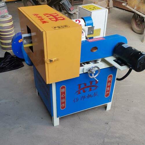 极速台式铝管铁管钢管不锈钢w拉丝机小型圆管外圆抛光机除锈去氧