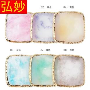 极速火漆印章玉石k相似印章垫板火漆板圆形方形蜡制作工具火漆昂