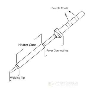 极速TS100 Electric Soldering IroCn Tips TSBC2 C4 D24 I K KU