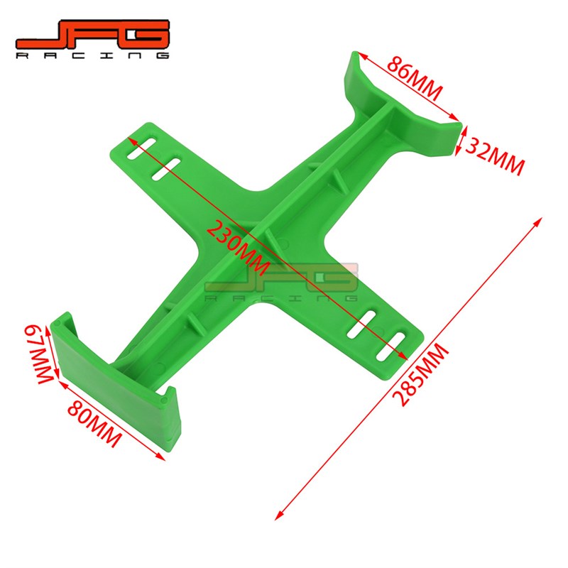 极速适用越e野摩托车通用改装配件塑料前减震支撑架保护架前减震
