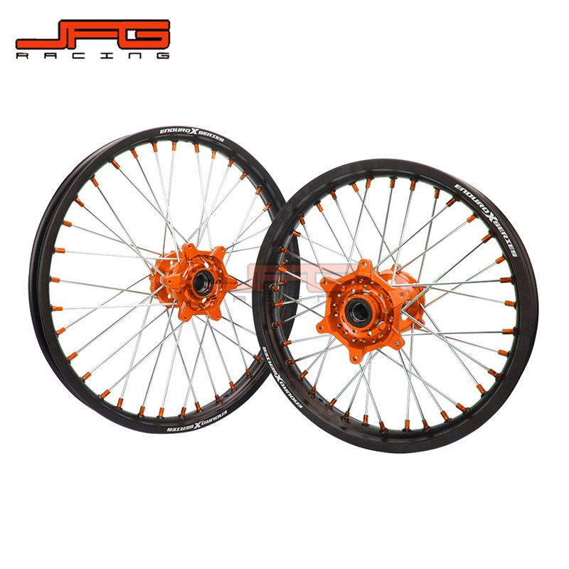 极速适用于125-450SoXEXCSXFXCW2003-2020越野拉力改装摩托车轮组