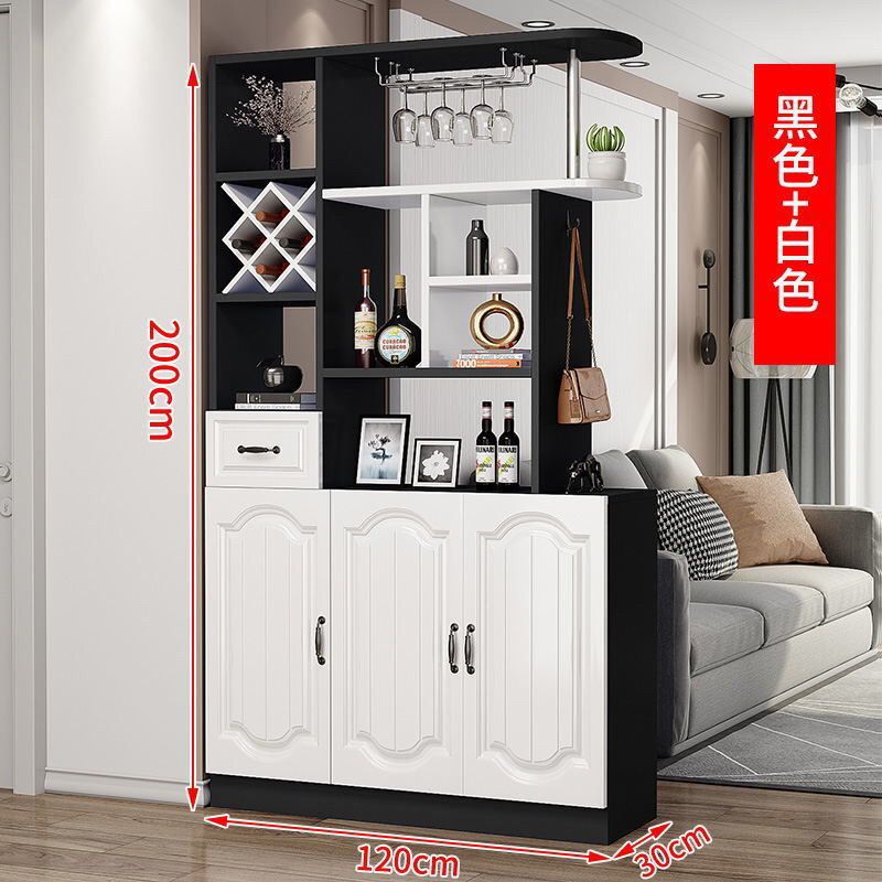 极速玄关柜进门客厅隔断r柜双面鞋柜酒柜一体现代简约门厅柜屏风