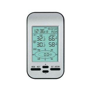 极速多功能小型家用气象站 气象仪 风速仪L 天气预报机 室内外温