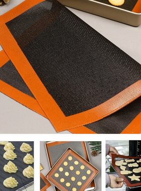 极速Kitchen Silicone Baking Mat Non-SHtick Baking plate mats