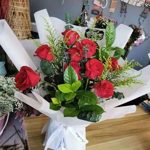 flower fong shop bouquet wrapping 极速Hansu art paper