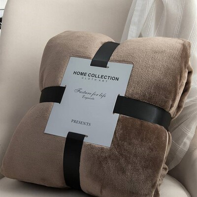 新品Lamb cashmere Luxursy Blanket Throw warm soft Cozy Plush