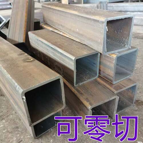 新品空心方形无缝方管加厚切割加工 碳钢黑方50 70 80 90 Y100 60
