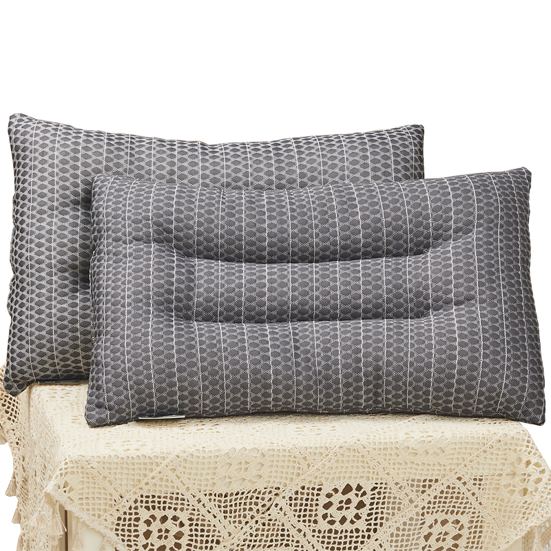 极速石墨烯热能枕头一对装家用乳胶颗粒枕单人宿舍U学生单个护颈