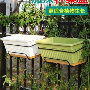 极速阳台长方形种菜盆种r菜神器家庭阳台蔬菜塑料长条花盆槽盆厂