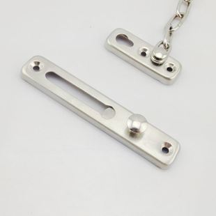 极速。加酒厚不锈钢门链 s插销安全反链条加长不锈钢链环 宾馆店