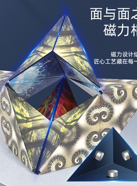 极速3d Three-dimensional Geometry ChangeableP Magnetic Magic