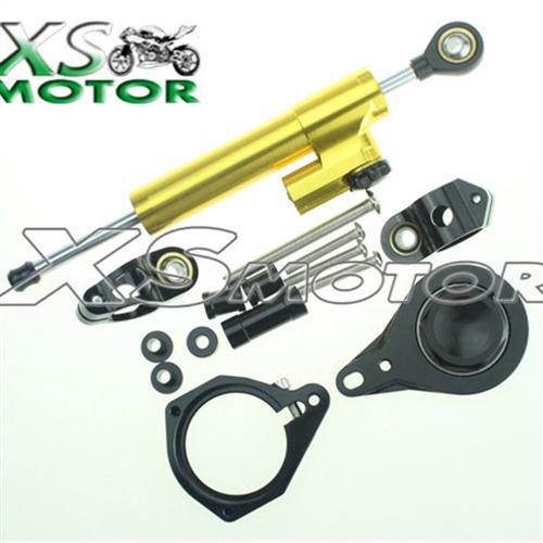 极速适用S1000S1000RR1u0-11-12-13年CNC钛尺方向阻尼器方向摇臂