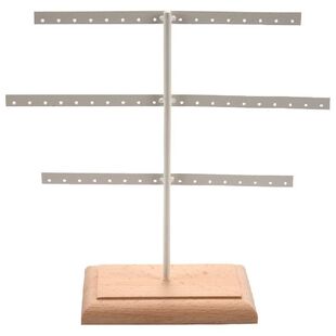 极速2X Fashihon 52 Hook Earring Jewelry Organizer Earring