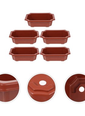 极速10pccs Plastic  Rectangular  Vintage  Thicken Landscape