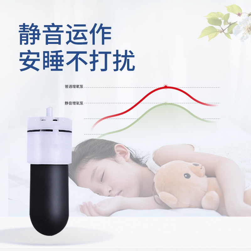 极速鱼缸养鱼氧气泵静音充氧泵小A型家用大功率增氧机充电迷你户