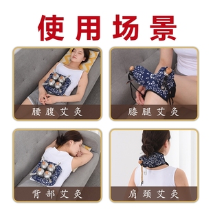 速发马少群马氏温灸罐马氏温灸器不锈钢脐灸艾灸盒筒家用艾绒灸命