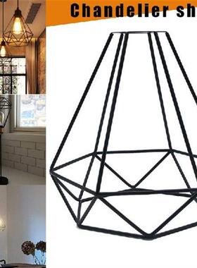 极速Geometric Pkendant Metal Lamp Guard Retro Vintage Ceilin