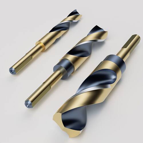 麻花钻头M43含钴1/2小柄钻不锈钢专用钻孔钻铁合金扩孔器3-35mm