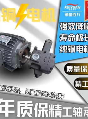 液压油泵液压电机油泵电机组合0.75/1.5/2.2/3.75/4 kw-vp20/vp30