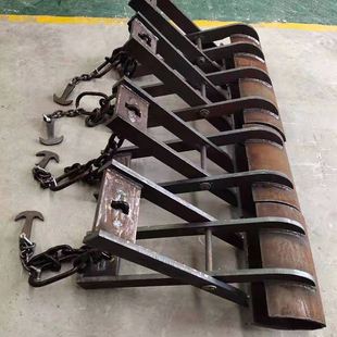 极速吊车配件水泥电线杆夹 电线杆夹子自动抓紧 T电杆卸车夹子航