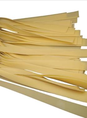 极速5pcs 0.9-1.5mmm Flat Rubber Band High Elasticity Solid C