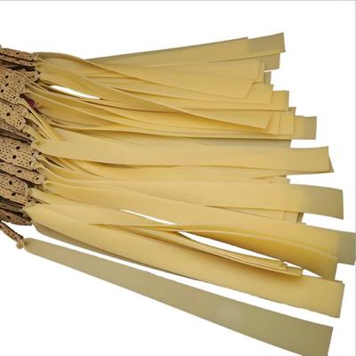 极速5pcs 0.9-1.5mmm Flat Rubber Band High Elasticity Solid C