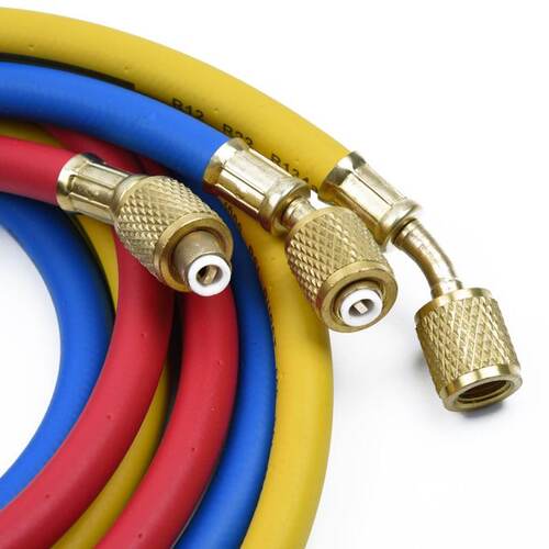 极速R134a R22 R404 502 Air Conditioner Manifold GTauge Set 5