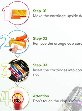 极速befon 920XL Replacement for HP 9G20 XL Ink Cartridges Co