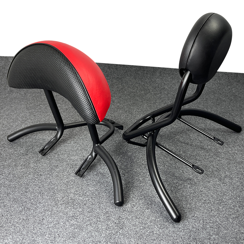 极速雅迪米彩小龟王后q货架爱玛改装后靠背通用电动车后支架后靠