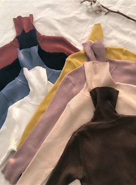 极速Wholcesale Autumn Fall Women Sweater Slim Soft Long Slee