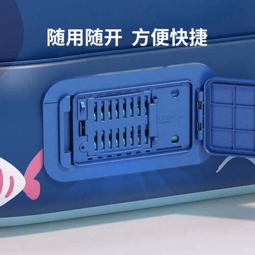 极速自动充气婴儿游泳池家用儿童B浴缸新生宝宝游泳桶室内折叠水