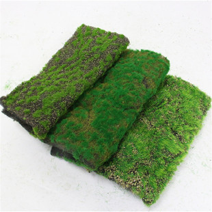 极速Simbulation Moss Turf Lawn Wall Green Fake Plants DIY Ar