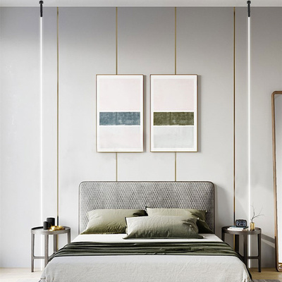 极速Modern Black White Linvear Wall Lamp Skyline Wall Sconce