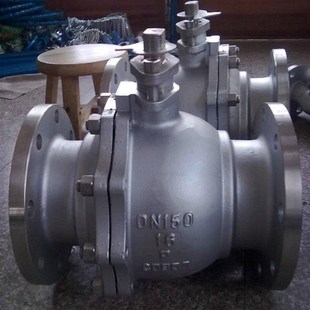 16C 25C高溫蒸汽導熱油天然氣手動鑄鋼法蘭固定球閥D Q47eF 極速