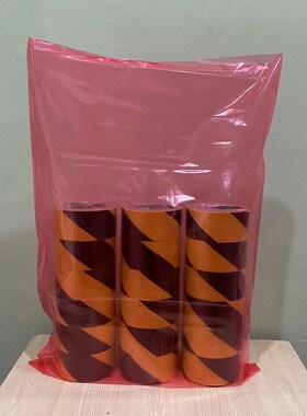 极速pE高压红色平口袋50*70加厚彩色塑料M包装袋分类袋汽配零件袋