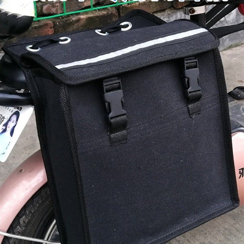 极速电动车侧备箱边包挂箱挂包A放置神器帆布多功能摩托车单侧边