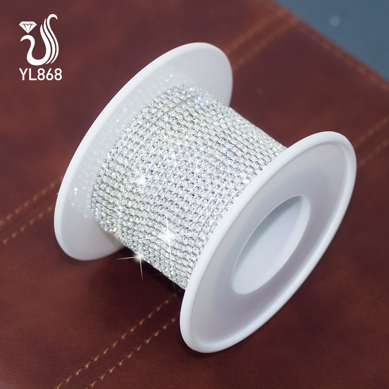 极速10b0m钻石爪钻diy美甲链条 一卷迷你装饰成品奢华银色链条钻,彩妆/香水/美妆工具,指甲装饰,淘宝优惠券,粉丝福利购,淘宝优惠卷