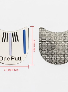 极速Pack 1 Pcs Golf Mark MagneticC Alloy Hat Clip Golf Putti