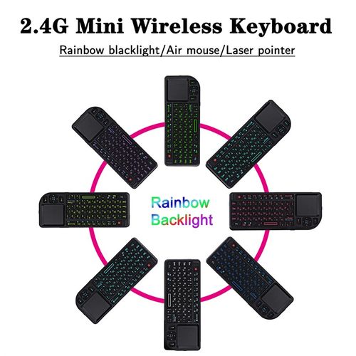 极速kebidumeii High Quality 2.4G RF Wireless Keyboard 3 In 1